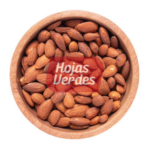 Almendrar tostadas y saladas