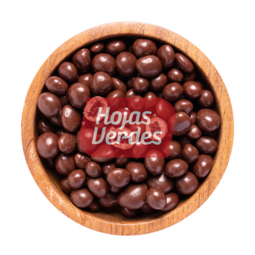 Pasas con chocolate con leche