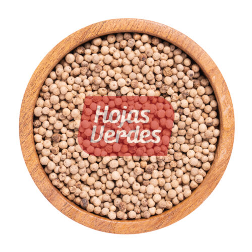 Pimienta blanca en grano